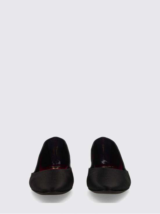 25FW 생로랑 플랫 슈즈 8412869QN00 1000 Black - SAINT LAURENT