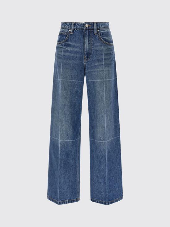 25FW 데님 X 알렉산더 왕 데님 팬츠 4DC4254848 400C Blue