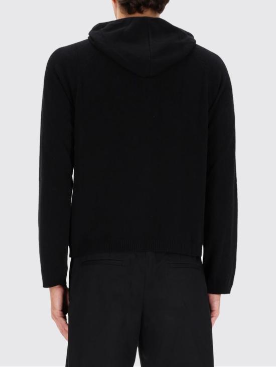 25FW 아워레가시 니트 후드 M4253KBC Black - OUR LEGACY