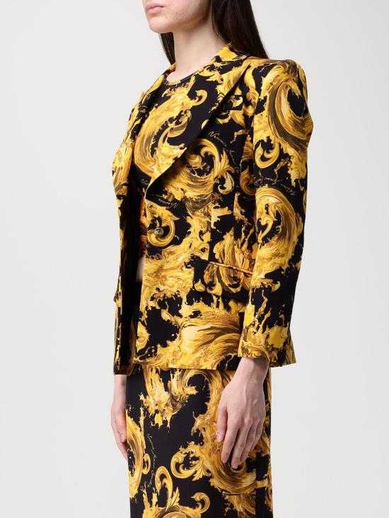 26SS 베르사체 자켓 80HAQ702NS756 G89 Black - VERSACE