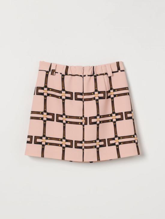 26SS [키즈] 엘리자베타프랜치 스커트 EFGO2120GAE01 C053 Brown - ELISABETTA FRANCHI