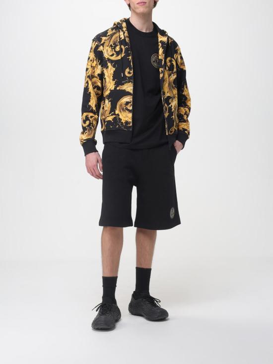 26SS 베르사체 반팔 티셔츠 80GAHT04CJ00T G89 Black - VERSACE