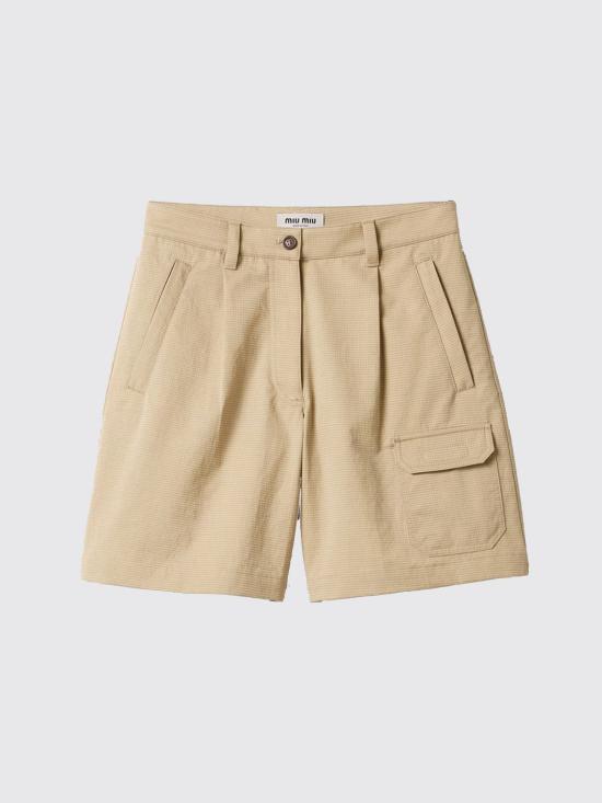 26SS 미우미우 숏팬츠 MP1973SOOO19CU F0065 Rope