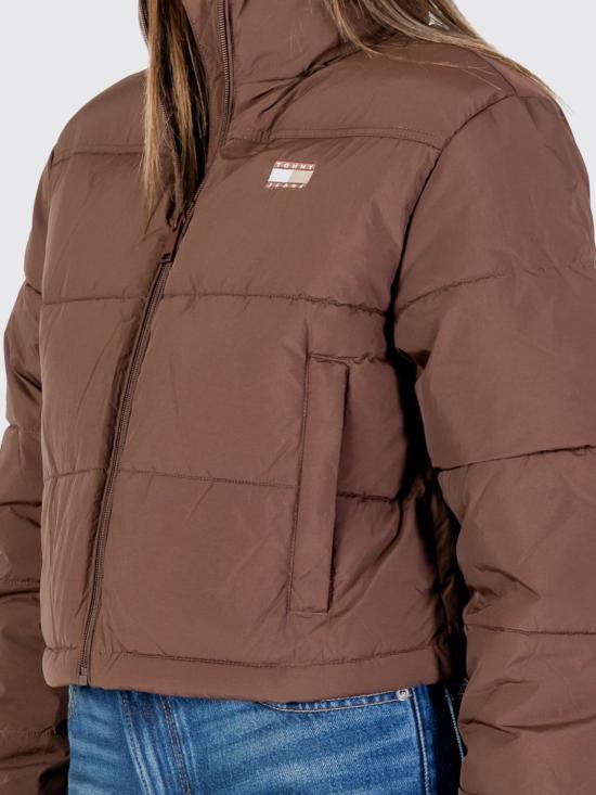 25FW 토미진 숏패딩 DW0DW21620 GS7 Brown - TOMMY JEANS