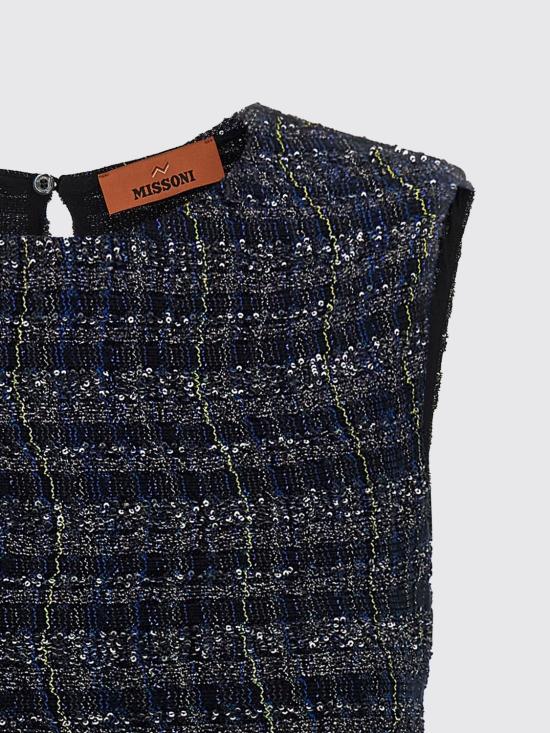 25FW 미소니 롱 원피스 DS25WG41BC005W S91R5 Multicolor - MISSONI