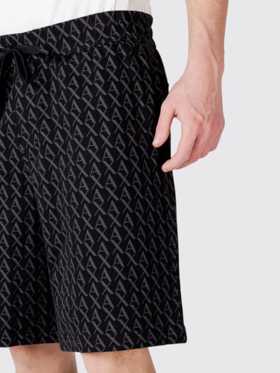 26SS 알마니 숏팬츠 XM001227AF11847 FC026 Black - ARMANI