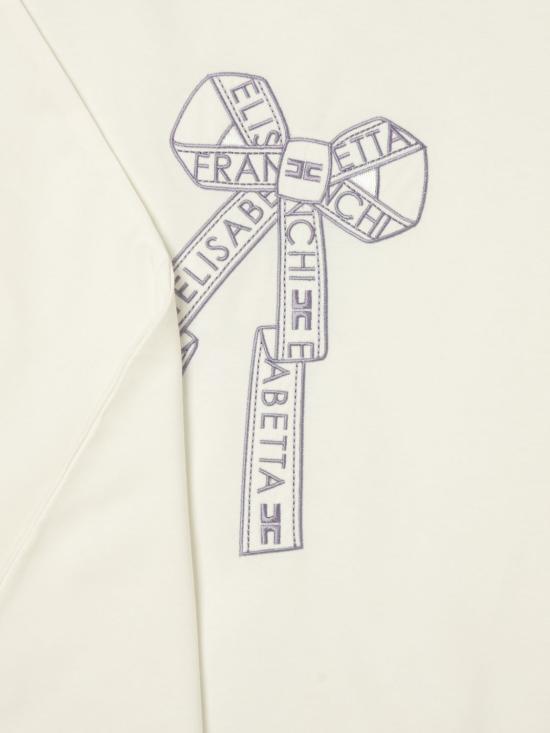 26SS [키즈] 엘리자베타프랜치 넥워머/머플러/스카프 ENCO0810JF054 0305 Ivory - ELISABETTA FRANCHI