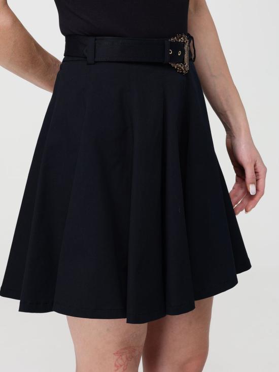 26SS 베르사체 미디 스커트 80HAE801N0715 899 Black - VERSACE