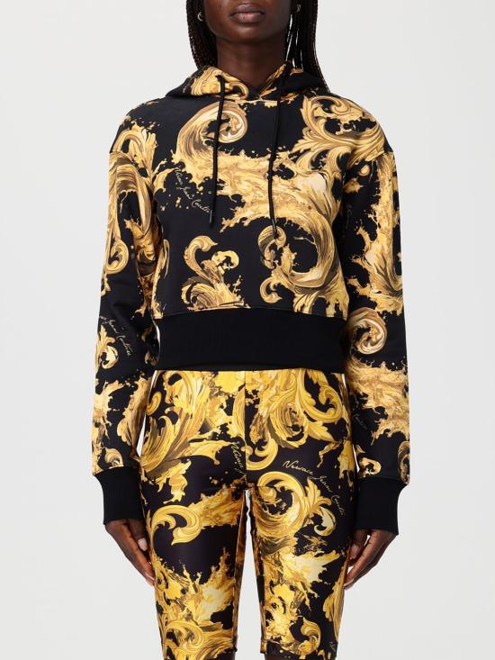 26SS 베르사체 스웨터 80HAI313FS196 G89 Black