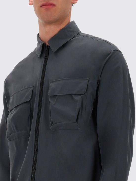 25FW 베르사체 긴팔 셔츠 79GALD21CQ10D 831 Grey - VERSACE