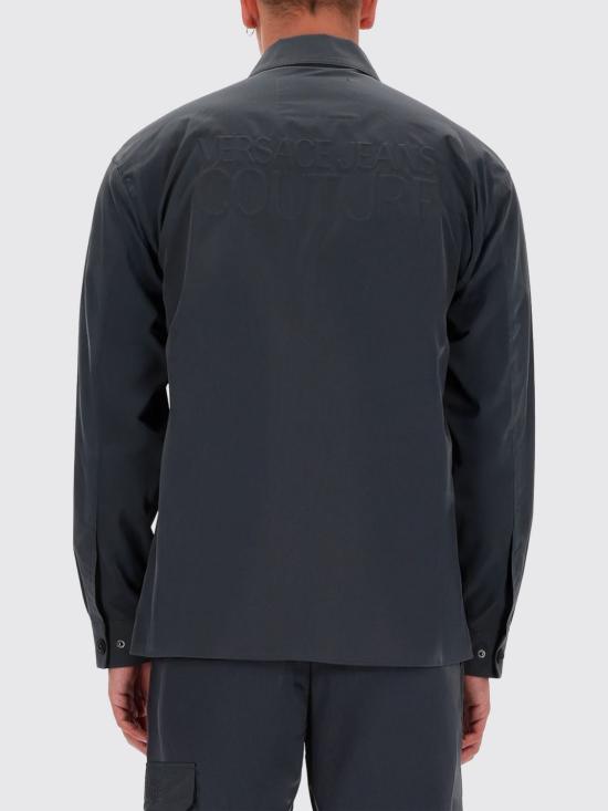 25FW 베르사체 긴팔 셔츠 79GALD21CQ10D 831 Grey - VERSACE