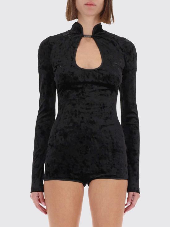 25FW 베르사체 긴팔 티셔츠 79HAM210J0193 899 Black