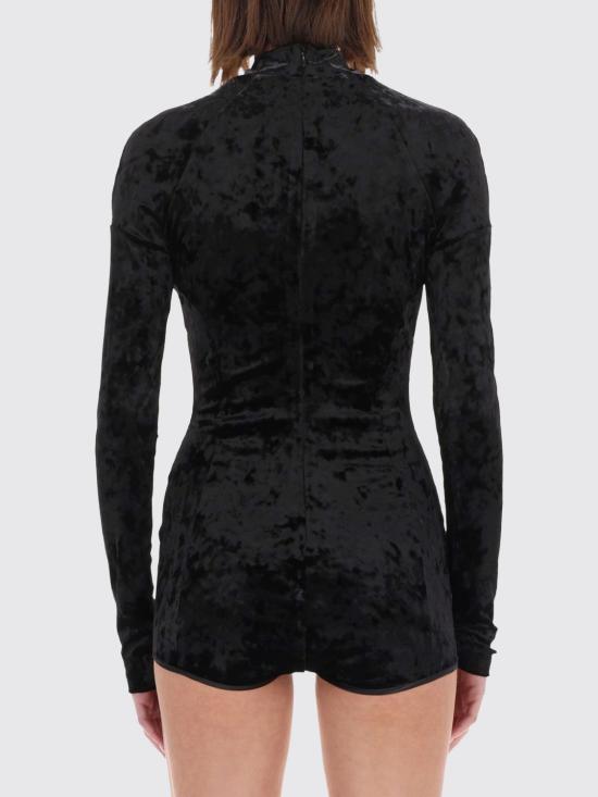 25FW 베르사체 긴팔 티셔츠 79HAM210J0193 899 Black - VERSACE