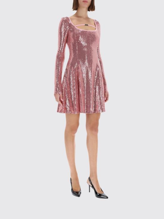 25FW 베르사체 롱 원피스 79HAO922J0248 459 Pink - VERSACE