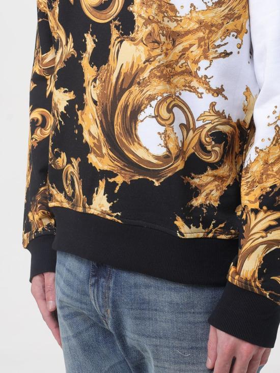 26SS 베르사체 긴팔 티셔츠 80GAI3RBFS216 GL2 Gold - VERSACE