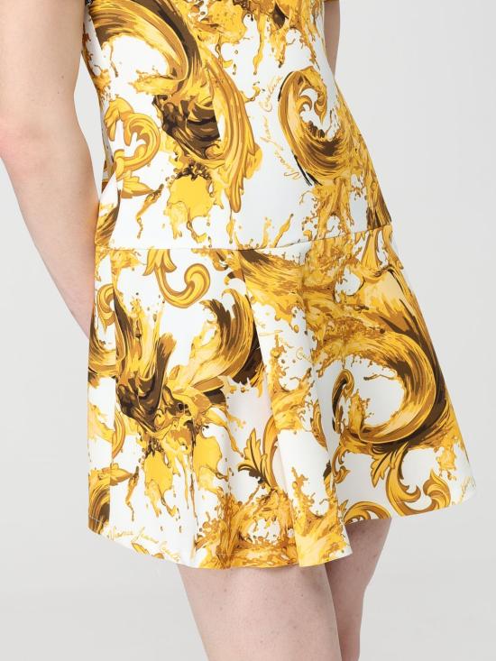 26SS 베르사체 롱 원피스 80HAO918NS756 G03 White - VERSACE