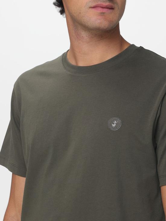 26SS 세이브더덕 반팔 티셔츠 DT1194MADELMAR 50078 Green - SAVE THE DUCK