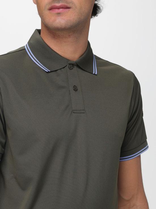 26SS 세이브더덕 폴로 티셔츠 DR0136MHARI 50078 Green - SAVE THE DUCK