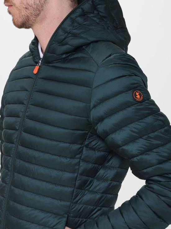 26SS 세이브더덕 숏패딩 D32775MDUNCAN 50079 Green - SAVE THE DUCK