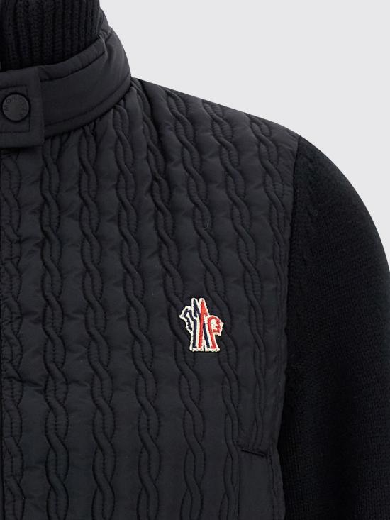 25FW 몽클레어 가디건 K20989B00014M1131 999 Black - MONCLER