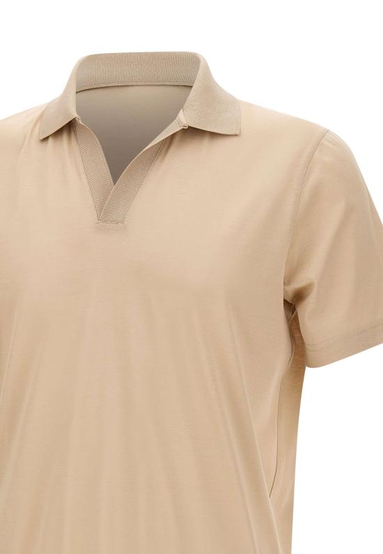 26SS 그랑싸쏘 폴로 티셔츠 60189 74020110 Beige - GRAN SASSO