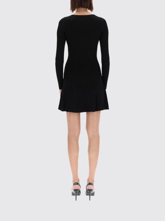 25FW 베르사체 롱 원피스 79HAOM01CMH23 899 Black - VERSACE