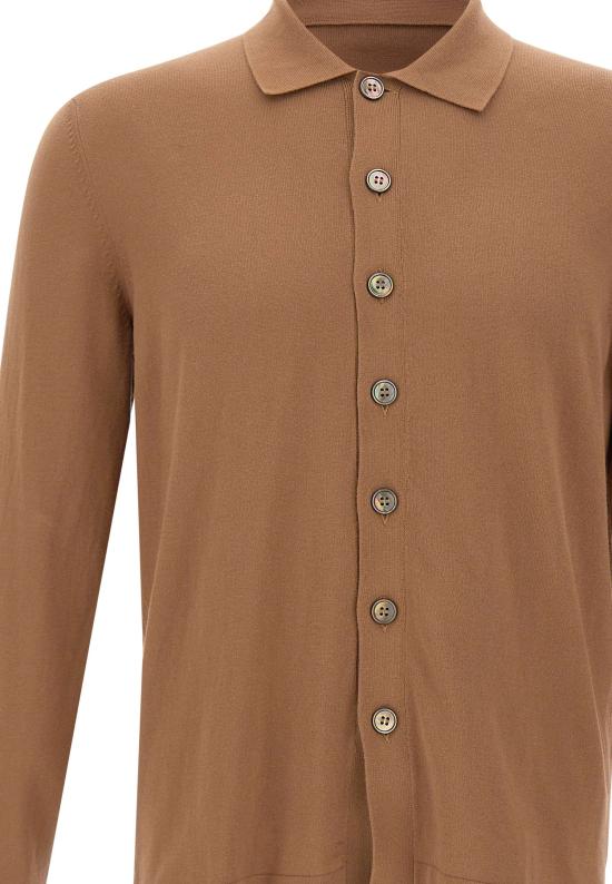 26SS 그랑싸쏘 긴팔 셔츠 57183 18050168 Brown - GRAN SASSO