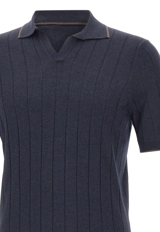 26SS 그랑싸쏘 폴로 티셔츠 43181 23510597 Blue - GRAN SASSO