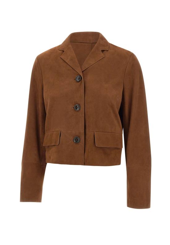 26SS 리우조 가죽 자켓 CA6379P0382 81242 Brown