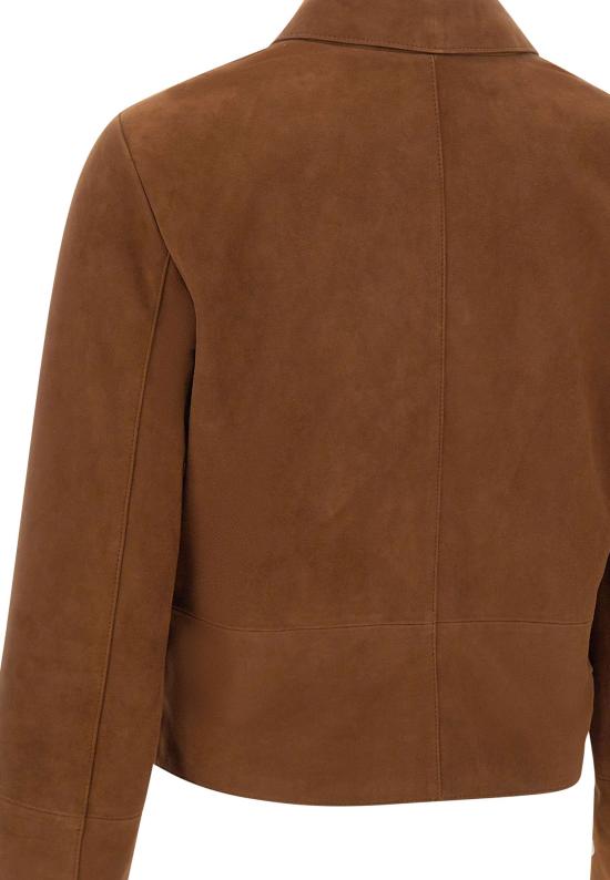 26SS 리우조 가죽 자켓 CA6379P0382 81242 Brown - LIU JO