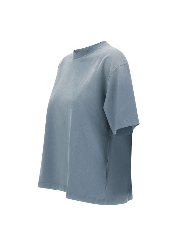 26SS 골든구스 반팔 티셔츠 GWP01874 P00177350813 Blue - GOLDEN GOOSE