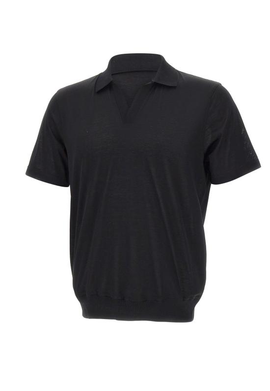 26SS 그랑싸쏘 폴로 티셔츠 60189 74020099 Black