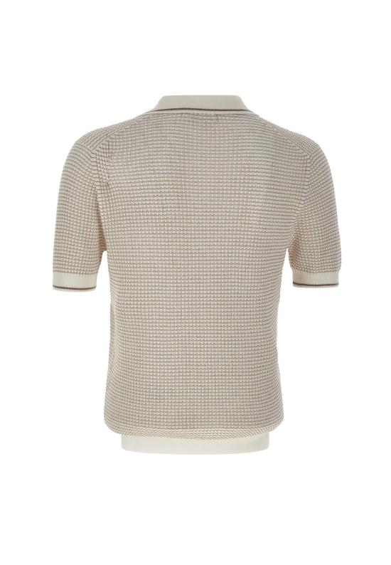 26SS 그랑싸쏘 폴로 티셔츠 57191 20650002 White - GRAN SASSO