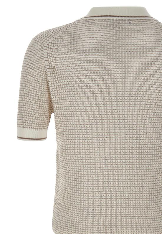 26SS 그랑싸쏘 폴로 티셔츠 57191 20650002 White - GRAN SASSO