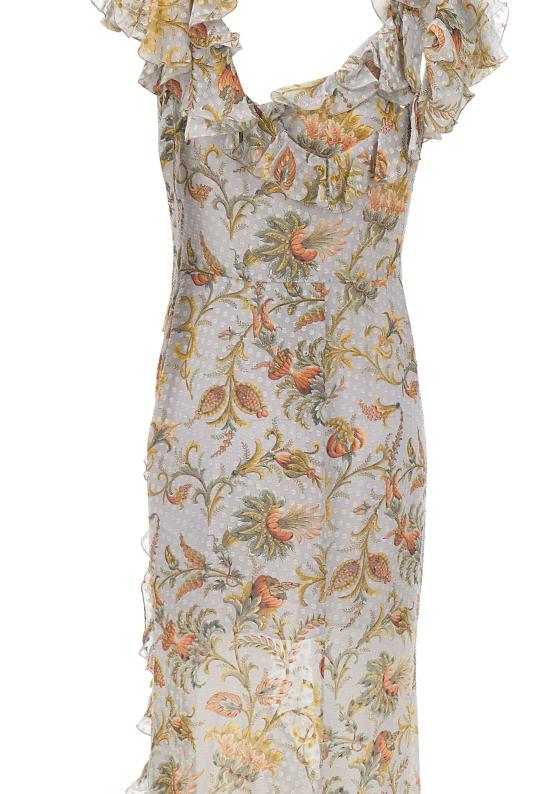 26SS 에트로 미디 원피스 WRHA0564 99SADI2X0881 MultiColour - ETRO