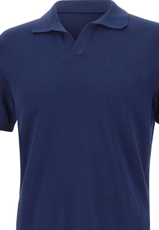 26SS 그랑싸쏘 폴로 티셔츠 57157 20643578 Blue - GRAN SASSO