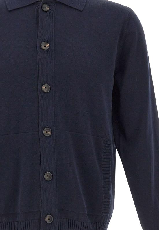 26SS 필리포 드 로렌티스 가디건 BP3MLT CR12R890 Blue - FILIPPO DE LAURENTIIS