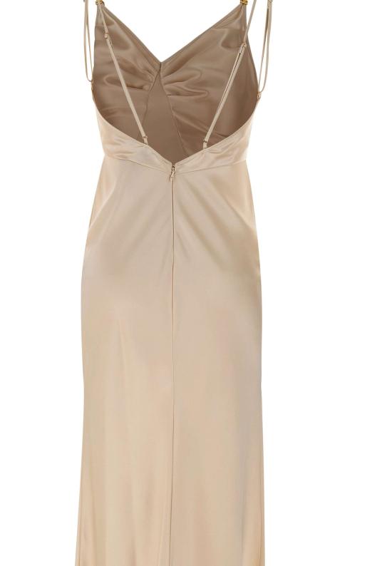 26SS 엘리자베타프랜치 미디 원피스 ABR3362E2 197 White - ELISABETTA FRANCHI