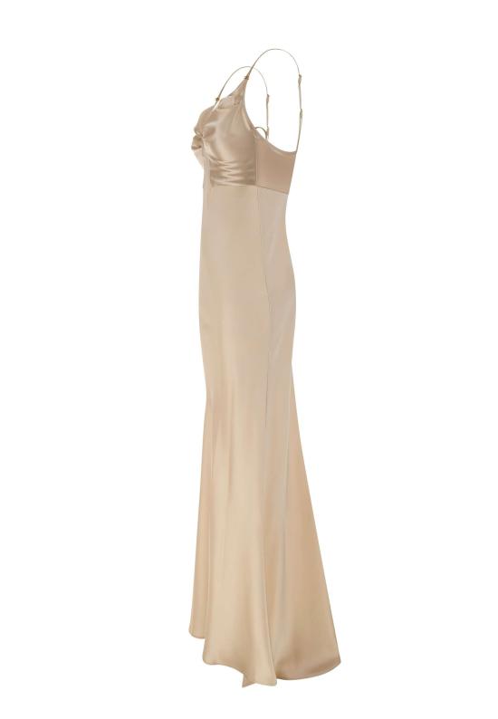 26SS 엘리자베타프랜치 미디 원피스 ABR3362E2 197 White - ELISABETTA FRANCHI