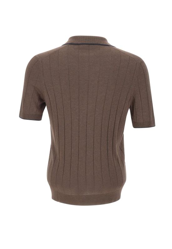 26SS 그랑싸쏘 폴로 티셔츠 43181 23510184 Brown - GRAN SASSO