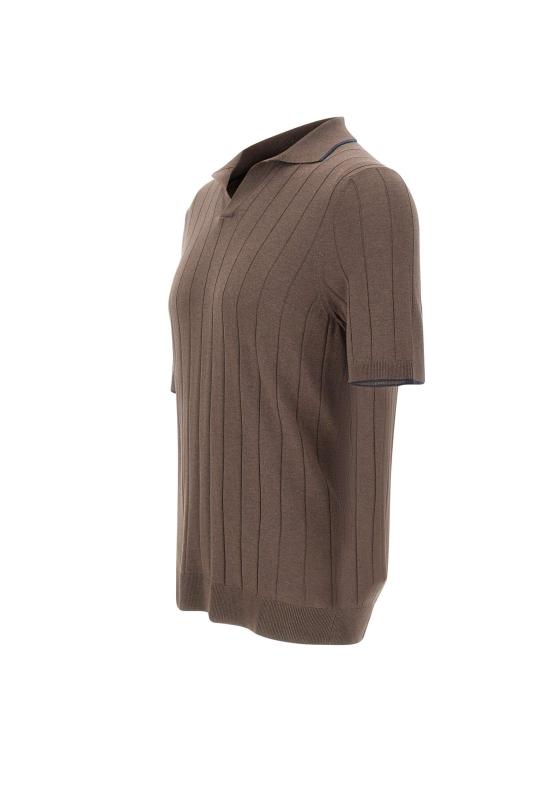 26SS 그랑싸쏘 폴로 티셔츠 43181 23510184 Brown - GRAN SASSO