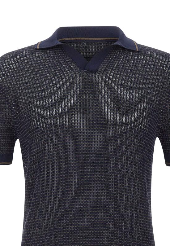 26SS 그랑싸쏘 폴로 티셔츠 57191 20650598 Blue - GRAN SASSO