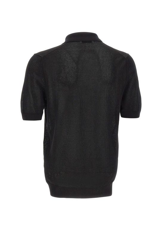 26SS 그랑싸쏘 반팔 셔츠 57180 20611099 Black - GRAN SASSO