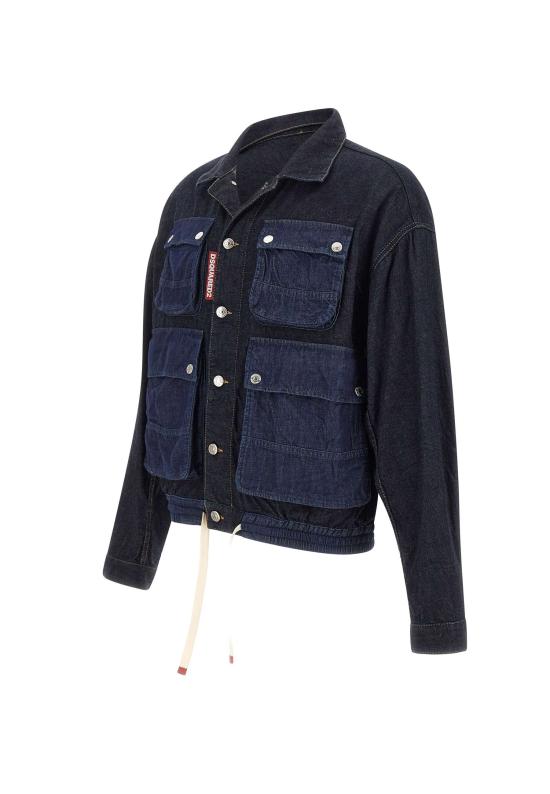 26SS 디스퀘어드2 자켓 S74AM1642 S30825470 Blue - DSQUARED2