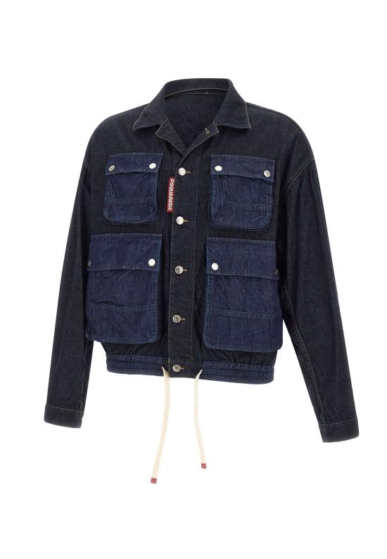 26SS 디스퀘어드2 자켓 S74AM1642 S30825470 Blue