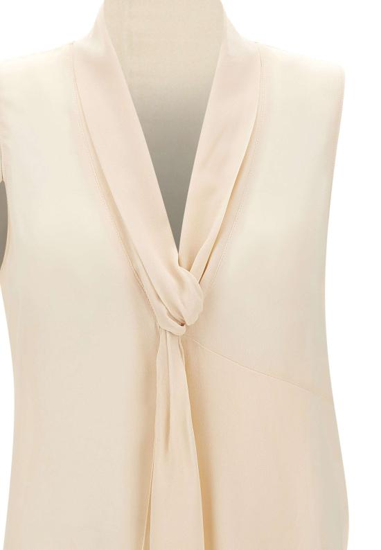 26SS 리우조 민소매 티셔츠 CA6284T2578 P9644 White - LIU JO