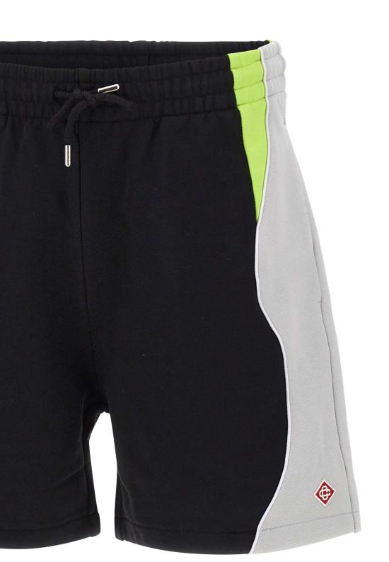 26SS 카사블랑카 숏팬츠 MSS26JTR346 01 Black - CASABLANCA