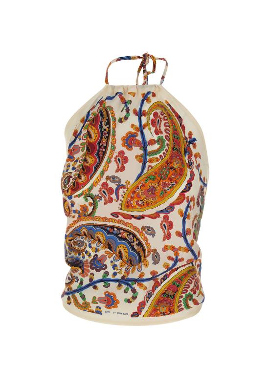 26SS 에트로 민소매 티셔츠 WRJA0147 AKF34X0801 MultiColour