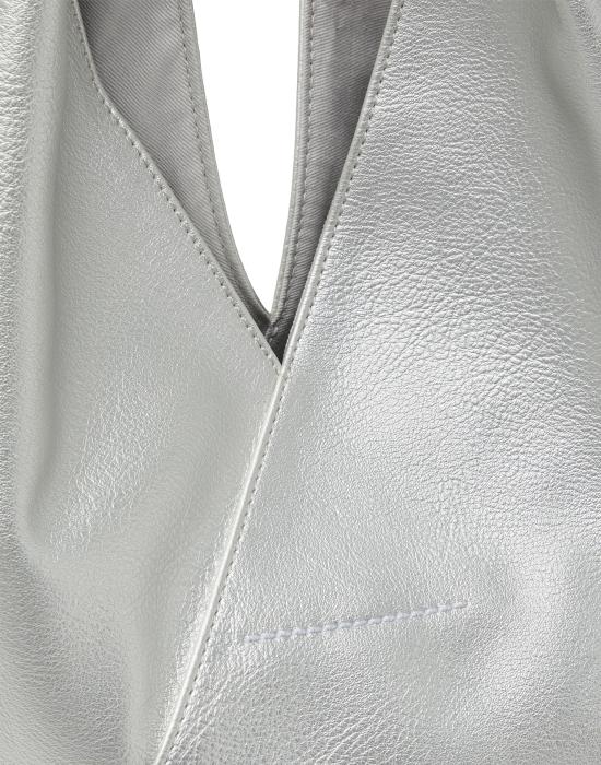 26SS MM6 메종마르지엘라 JAPANESE 재패니즈 스몰 토트백 S54WD0043 P8396T9002 Silver - MM6 MAISON MARGIELA