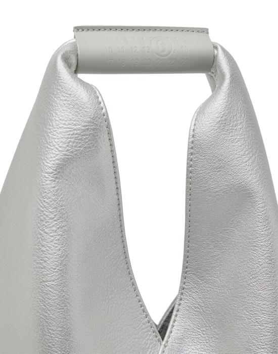 26SS MM6 메종마르지엘라 JAPANESE 재패니즈 스몰 토트백 S54WD0043 P8396T9002 Silver - MM6 MAISON MARGIELA